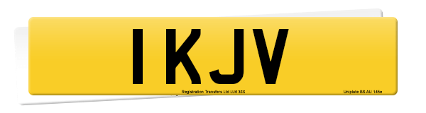 Registration number 1 KJV